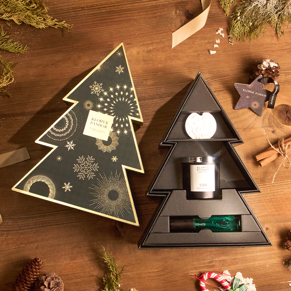 KP Memory Fragrance - Christmas Limited Edition | Brilliant Flame Christmas Gift Box