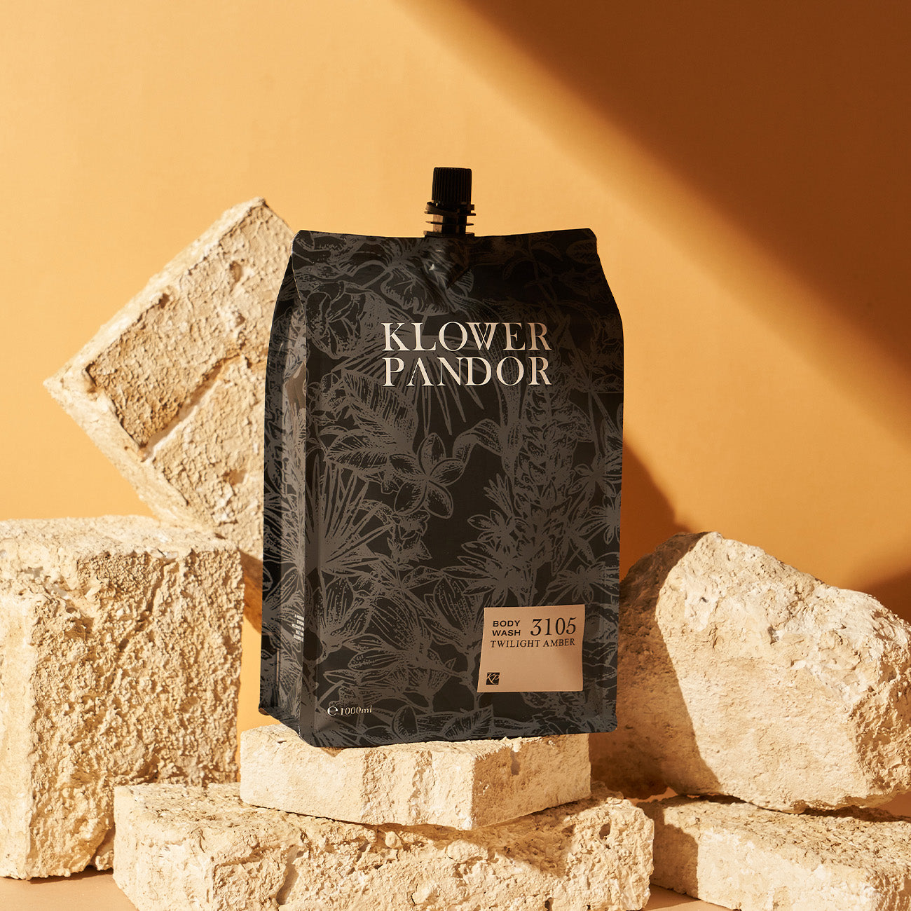 【Fougere】3105 Twilight Amber Perfume Shower Gel Refill Pack