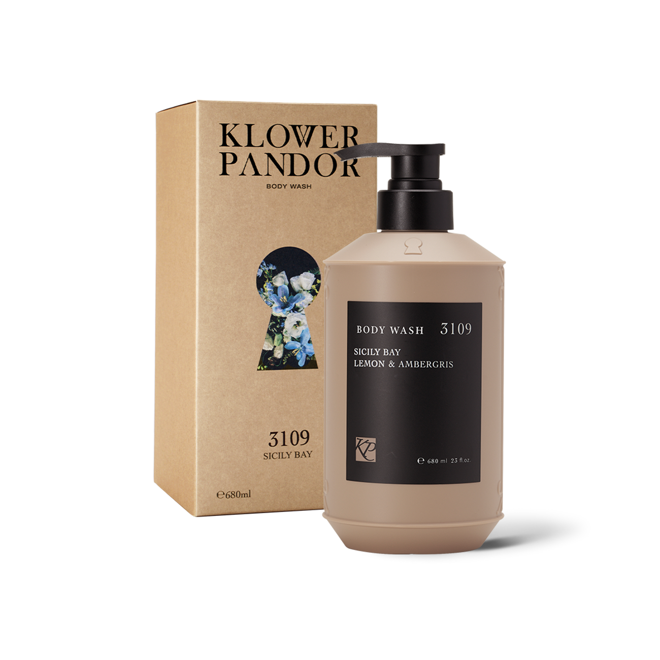 【Fougere】3109 Sicilian Coast Perfume Shower Gel