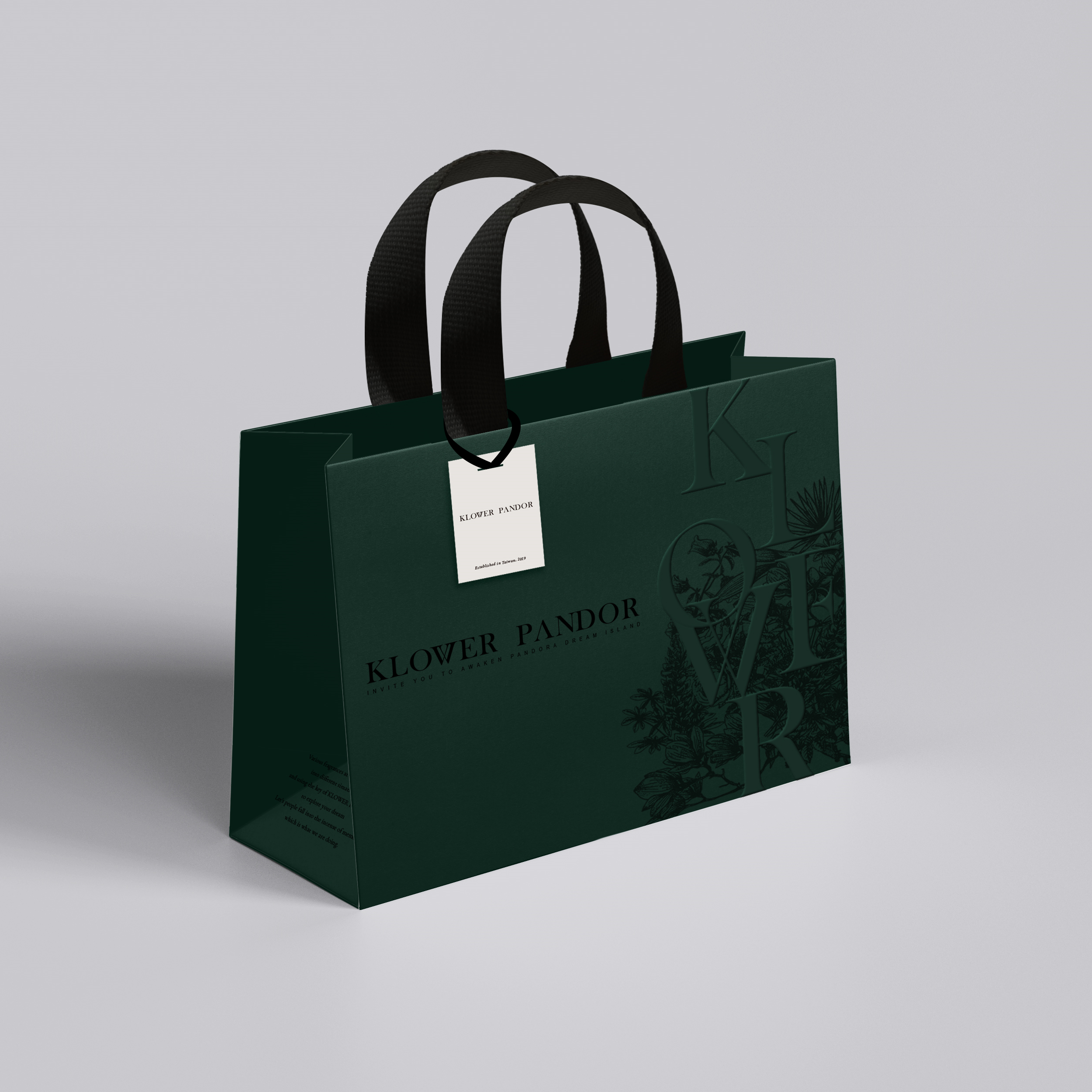 KP Memory Fragrance-Exquisite brand gift bag